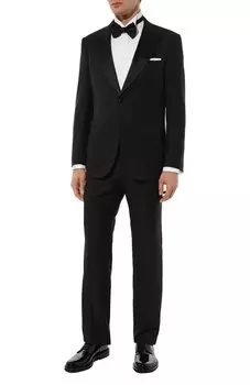 Шерстяной смокинг Kiton