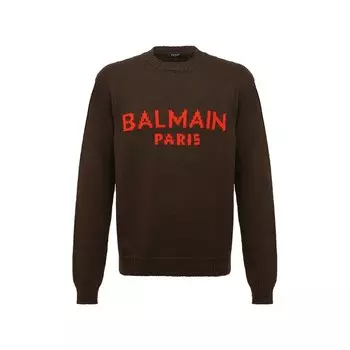 Шерстяной свитер Balmain