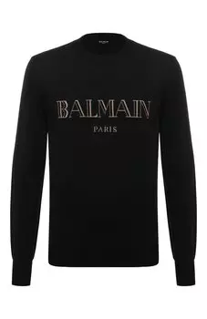 Шерстяной свитер Balmain