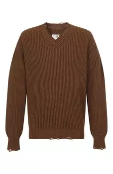 Шерстяной свитер MM6