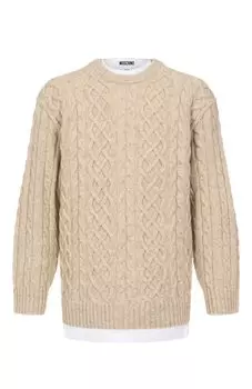 Шерстяной свитер Moschino