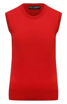 Шерстяной топ Dolce & Gabbana