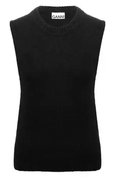 Шерстяной топ Ganni