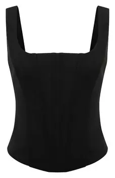 Шерстяной топ-корсет Giuseppe di Morabito