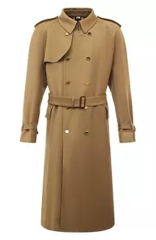Шерстяной тренч Gucci