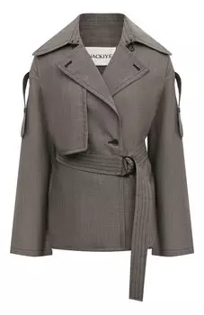 Шерстяной тренч Nackiye