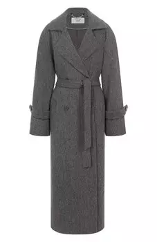 Шерстяной тренч Seven Lab