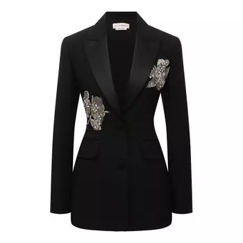 Шерстяной жакет Alexander McQueen