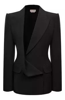 Шерстяной жакет Alexander McQueen