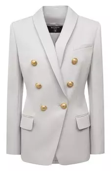 Шерстяной жакет Balmain
