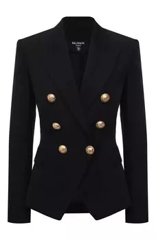 Шерстяной жакет Balmain