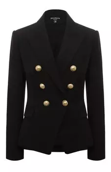 Шерстяной жакет Balmain