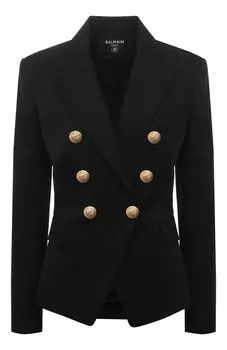 Шерстяной жакет Balmain