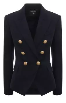 Шерстяной жакет Balmain