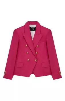 Шерстяной жакет Balmain