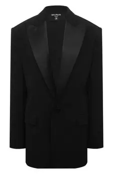 Шерстяной жакет Balmain