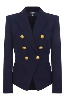 Шерстяной жакет Balmain