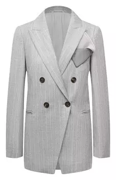 Шерстяной жакет Brunello Cucinelli