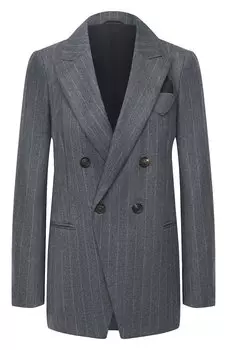 Шерстяной жакет Brunello Cucinelli