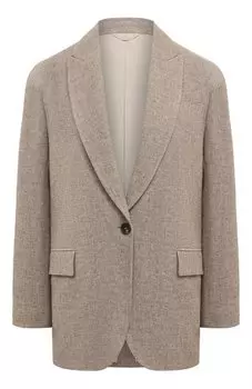Шерстяной жакет Brunello Cucinelli