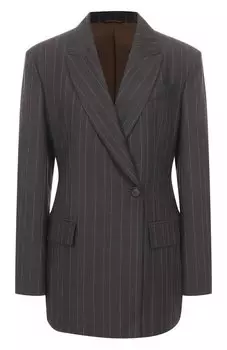 Шерстяной жакет Brunello Cucinelli