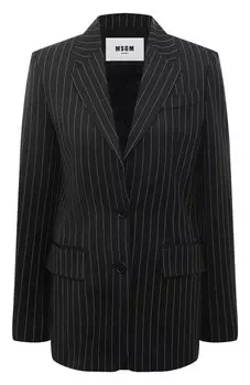 Шерстяной жакет MSGM