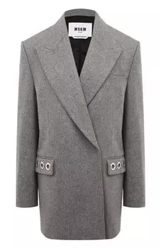 Шерстяной жакет MSGM