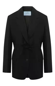 Шерстяной жакет Prada