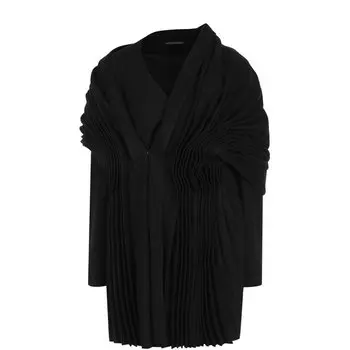 Шерстяной жакет с драпировкой Yohji Yamamoto