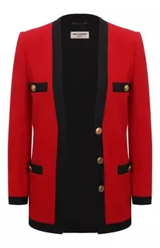 Шерстяной жакет Saint Laurent