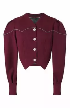 Шерстяной жакет Ulyana Sergeenko