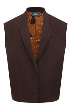 Шерстяной жилет Akhmadullina