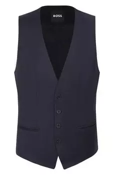 Шерстяной жилет BOSS