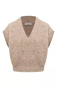 Шерстяной жилет Brunello Cucinelli