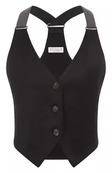 Шерстяной жилет Brunello Cucinelli