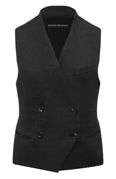 Шерстяной жилет Emporio Armani