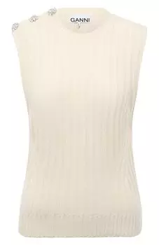 Шерстяной жилет Ganni