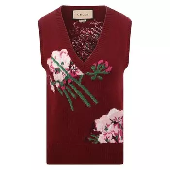 Шерстяной жилет Gucci