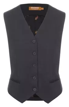 Шерстяной жилет Хохлома х Алена Ахмадуллина