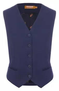 Шерстяной жилет Хохлома х Алена Ахмадуллина