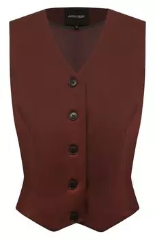 Шерстяной жилет Lesyanebo