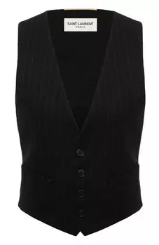 Шерстяной жилет Saint Laurent