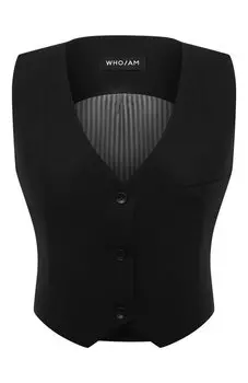 Шерстяной жилет WHO/AM