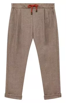 Шерстяные брюки Brunello Cucinelli