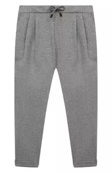 Шерстяные брюки Brunello Cucinelli