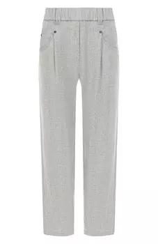 Шерстяные брюки Brunello Cucinelli