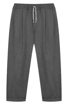 Шерстяные брюки Brunello Cucinelli