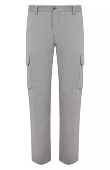 Шерстяные брюки-карго Brioni