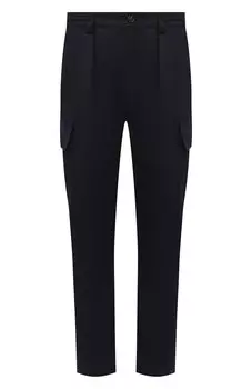 Шерстяные брюки-карго Brunello Cucinelli