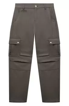 Шерстяные брюки-карго Brunello Cucinelli